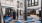 Large fitness center with boxing bag and equipment